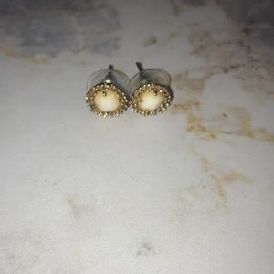 KENDRA SCOTT small white earrings